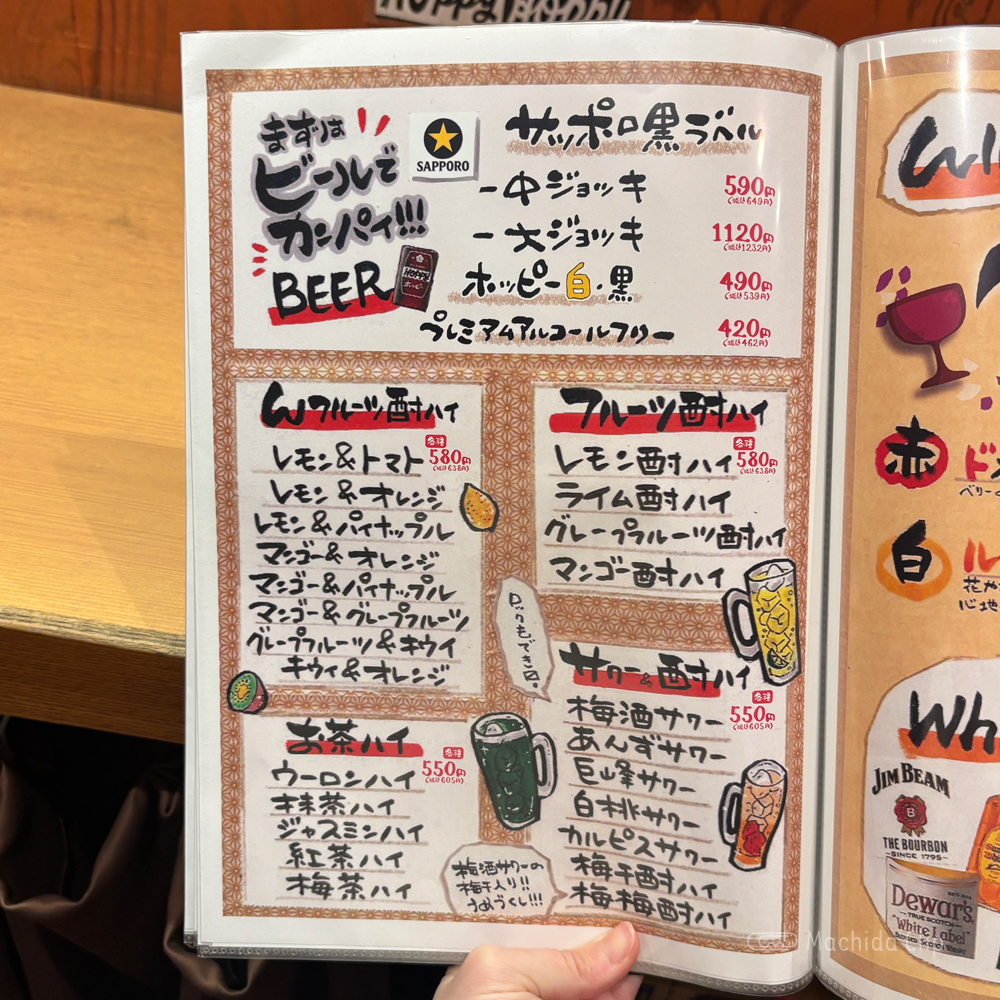 large of 町田っ子居酒屋 とととりとんのメニューの写真